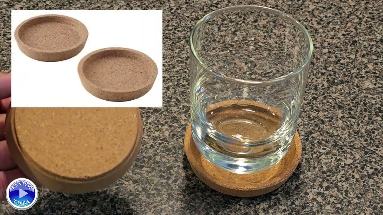2 x IKEA 365+ Cork Coasters  Item # 502.829.45