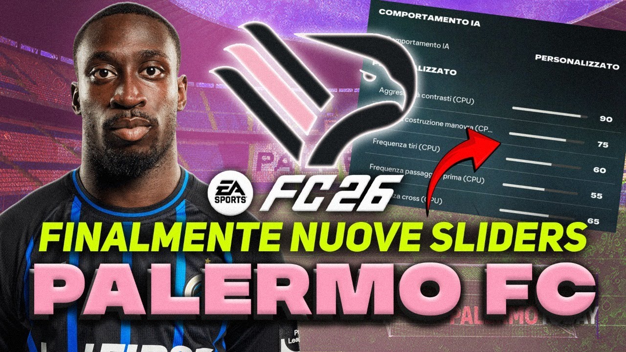 HO CAMBIATO TUTTO! Nuove Sliders, Discorso di Fine Anno e un Colpo ESOTICO 😱 | Palermo FC 26