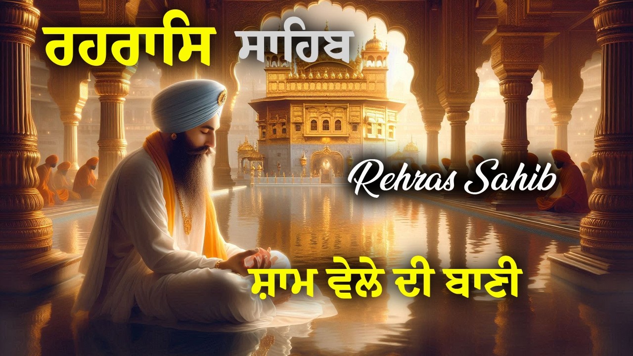 Rehras Sahib | ਰਹਿਰਾਸ ਸਾਹਿਬ | Powerful Evening Gurbani for Energy & Protection