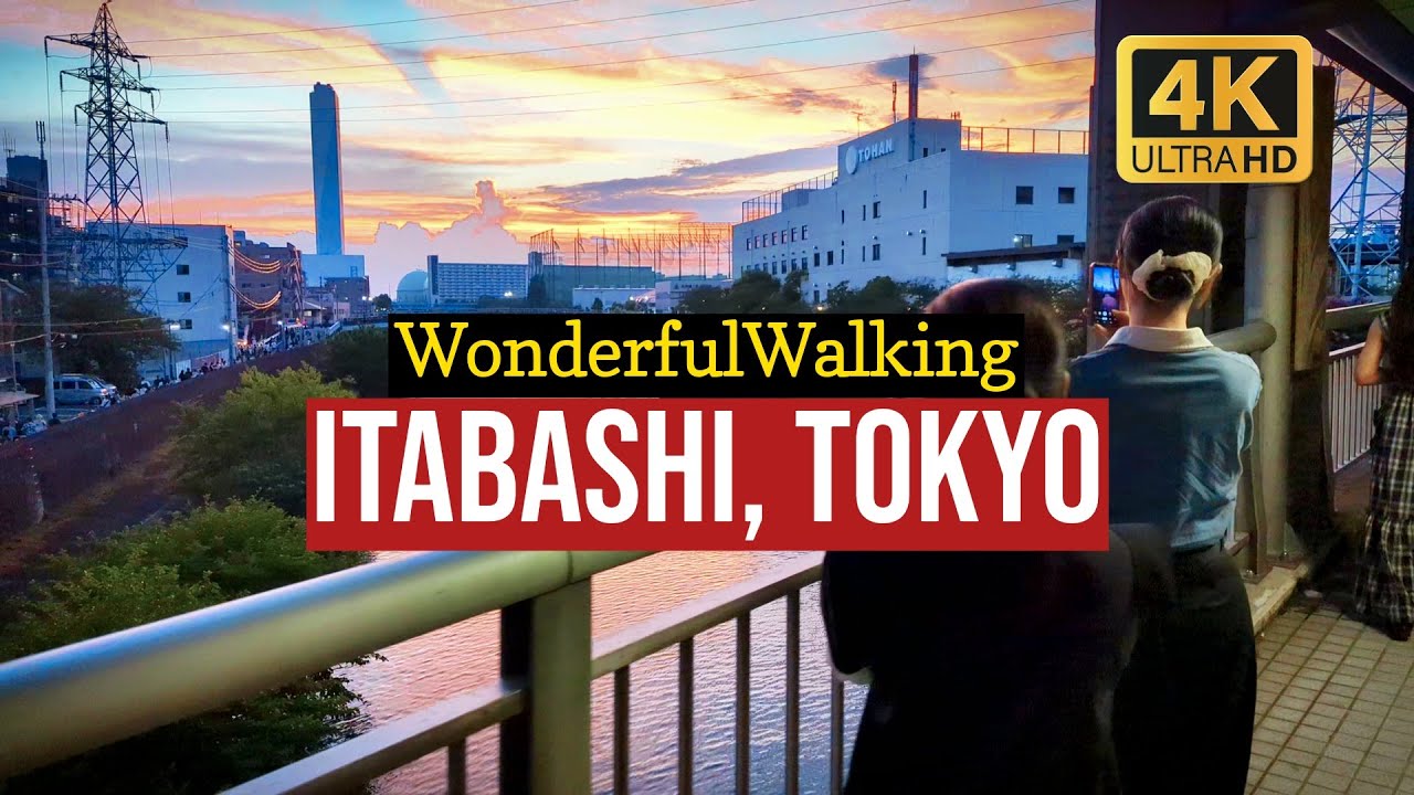 The beautifully crowded streets of Itabashi, Tokyo