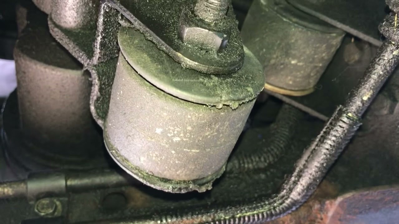 Buick engine mount install