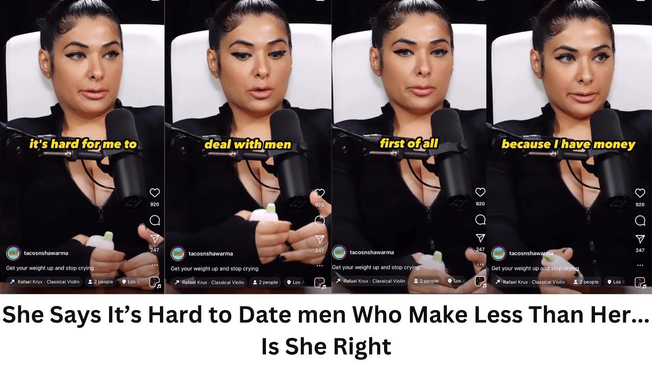 She Says It’s Hard to Date men Who Make Less Than Her... Is She Right | CHANNELADRIANTV
