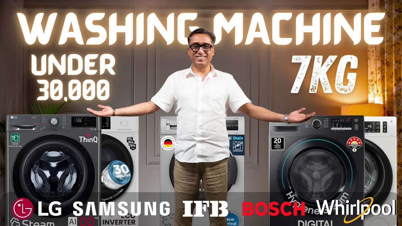 Best Washing Machine under 30000 | Best Washing Machine 2025 | Front Load Washing Machine