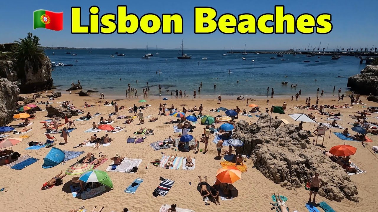 🇵🇹 Lisbon Beaches 4K, HDR, 60fps
