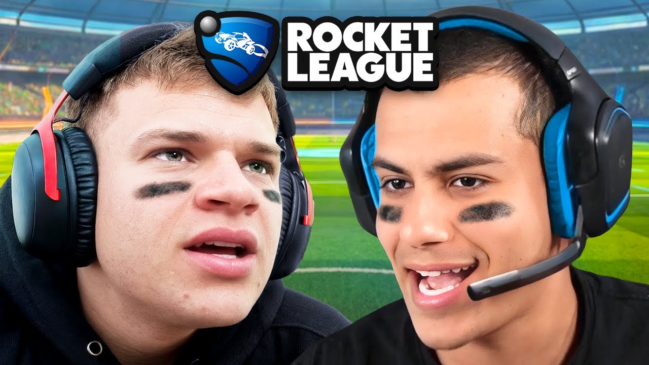 I 1v1'd Jynxzi In Rocket League..