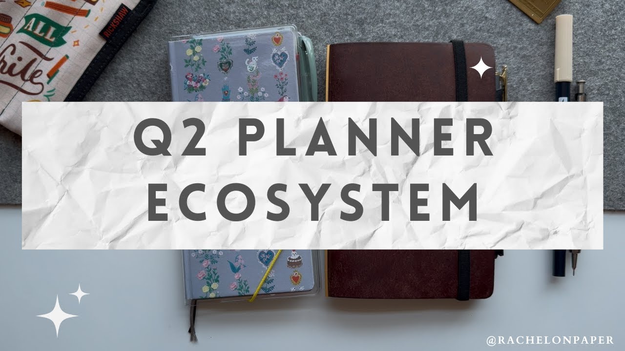 MY PLANNER ECOSYSTEM | hobonichi weeks & plotter leather binder