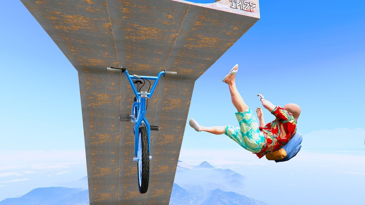 GTA 5 Crazy Jumper/Falls compilation #23 (GTA 5 Fails Funny Moments/Ragdolls)