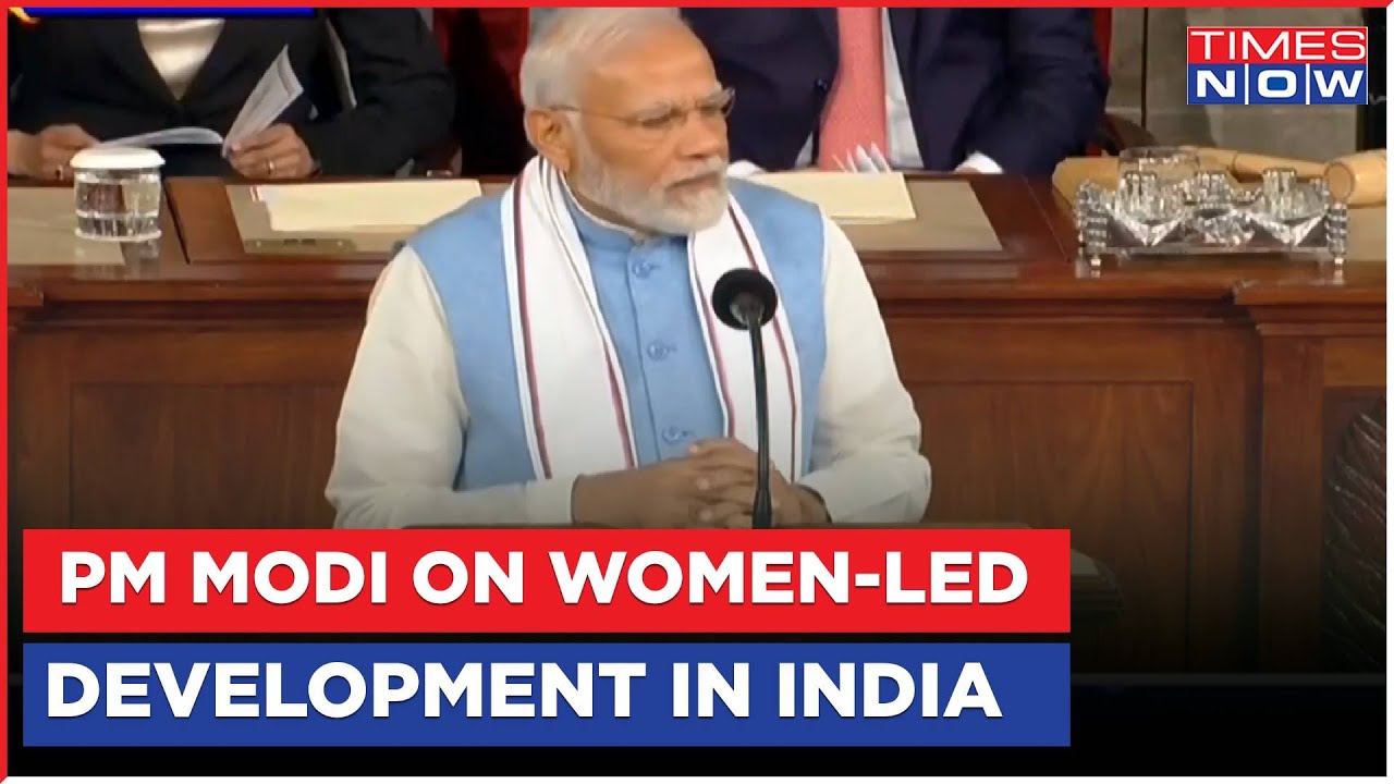 India's Vision Is Women-Led Development, Where Women Lead Journey Of Progress: PM Modi