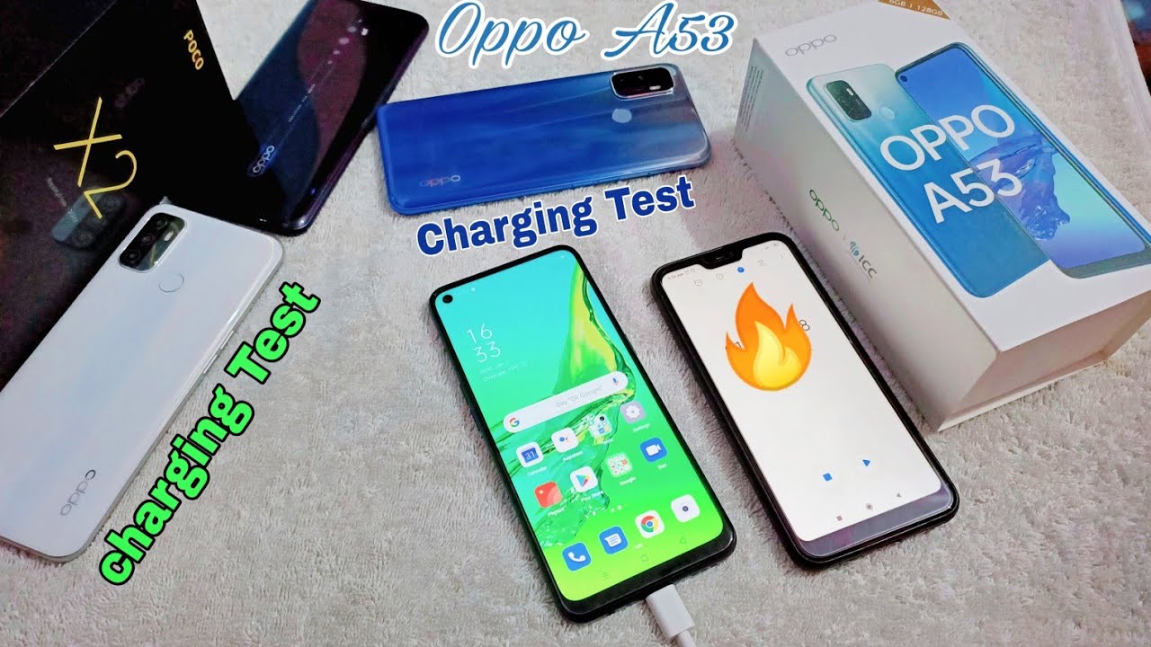 Oppo A53 charging test 0 to 15min. & 30min. 1hr. | 5000mah battery | 18W Fast charger | start 12990