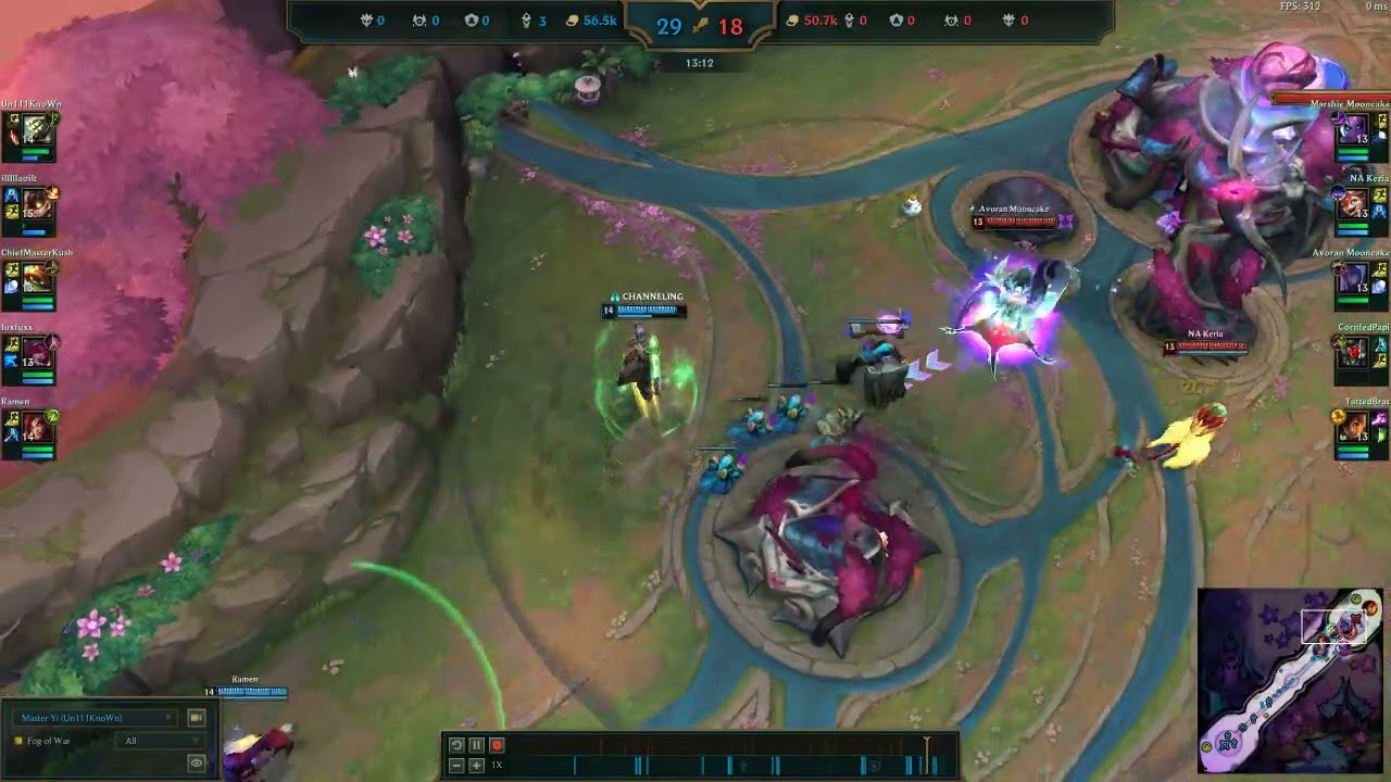 MASTER YI PENTAKILL MAYHEM ARAM. THEY GOT DELETED [LEAGUE OF LEGENDS]