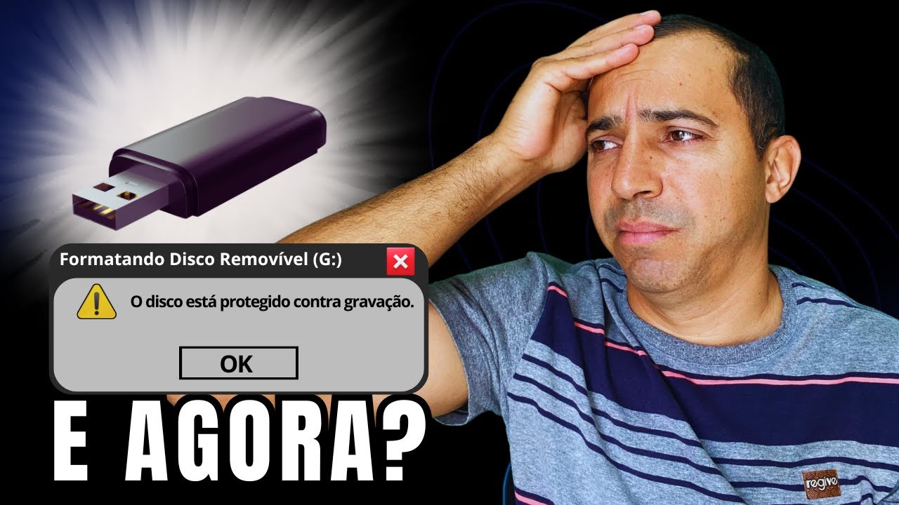 Disco está Protegido contra Gravação! Como Resolver?