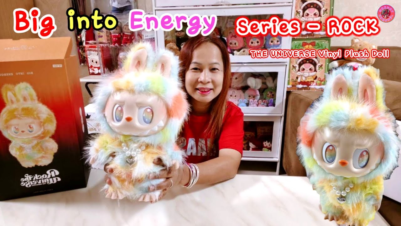 ลาบูบู้สีพาสเทลตัวใหญ่ #Big into Energy Series – ROCK #Labubu