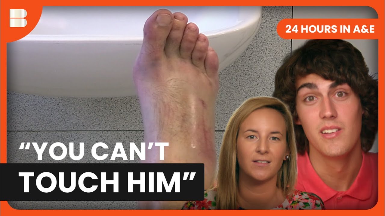 He Could Lose His Foot After This Accident | 24 Hours in A&E | Medical Documentary