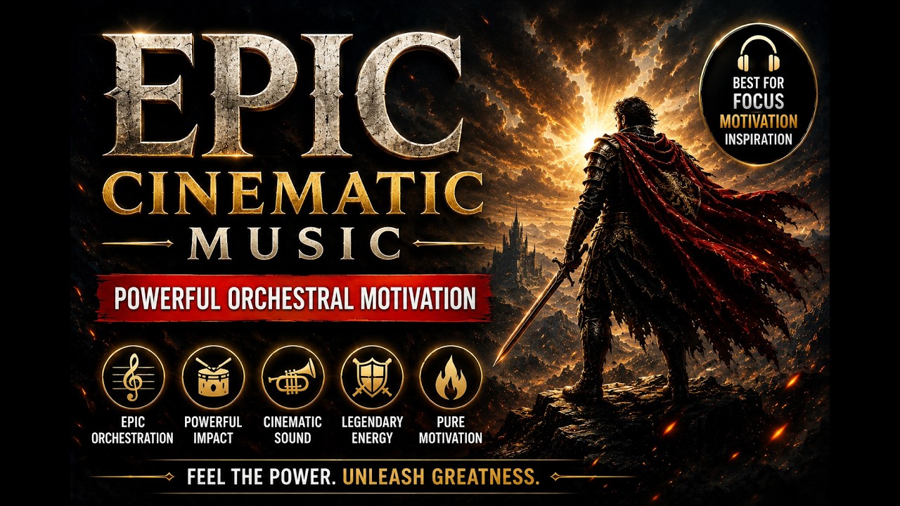 Epic Cinematic Music – Powerful Orchestral Motivation