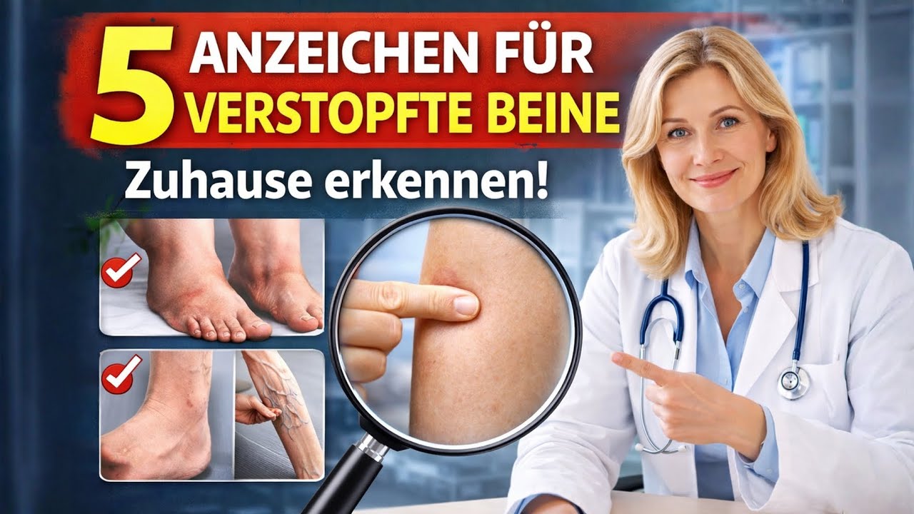 5 Warnzeichen verstopfter Gefäße in den Beinen