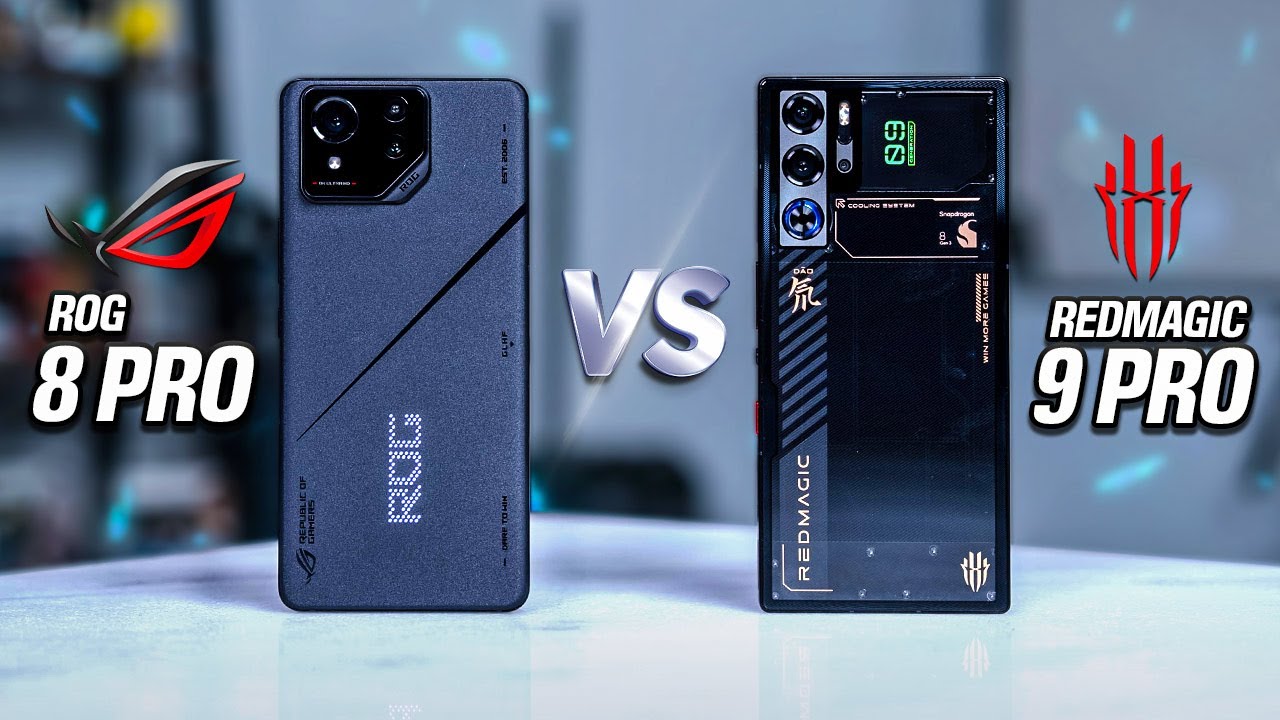 Asus ROG 8 Pro VS Red Magic 9 Pro: The Best Gaming Phone