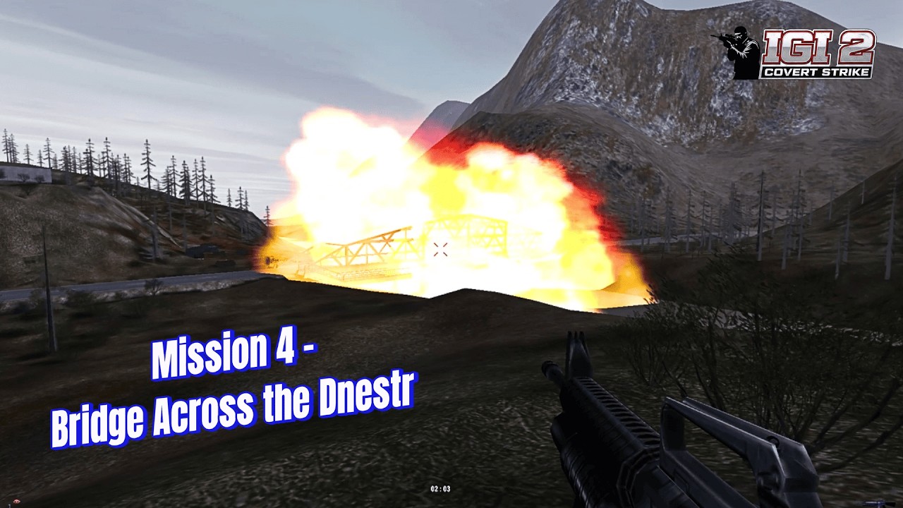 IGI 2 - Mission 4 - Bridge Across the Dnestr | IGI 2 mission 4 complete video | IGI 2 Gameplay #igi2