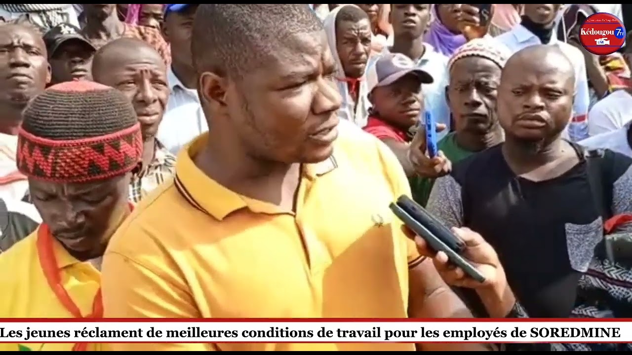 Khossanto  Les populations exigent le respect des responsables de SOREDMINES à l'égard de leur Maire