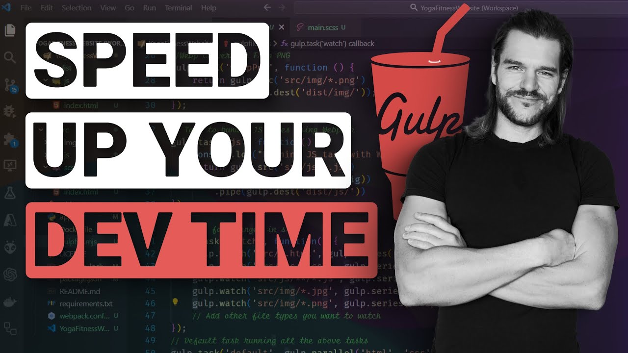 Cut Your Dev Time In HALF With Gulp & Webpack. Here's How!