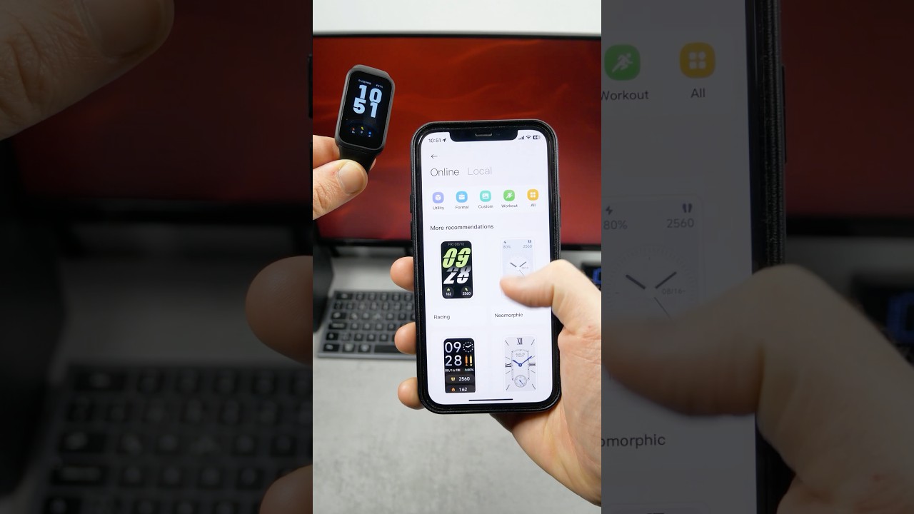 Xiaomi Smart Band 9 Active - How to Download New Watch Faces?
