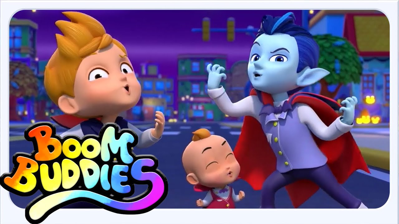 Bpom Buddies  -  เสียงหอนฮาโลวีน | วิดีโอการ์ตูนตลกน่ากลัวสำหรับเด็ก