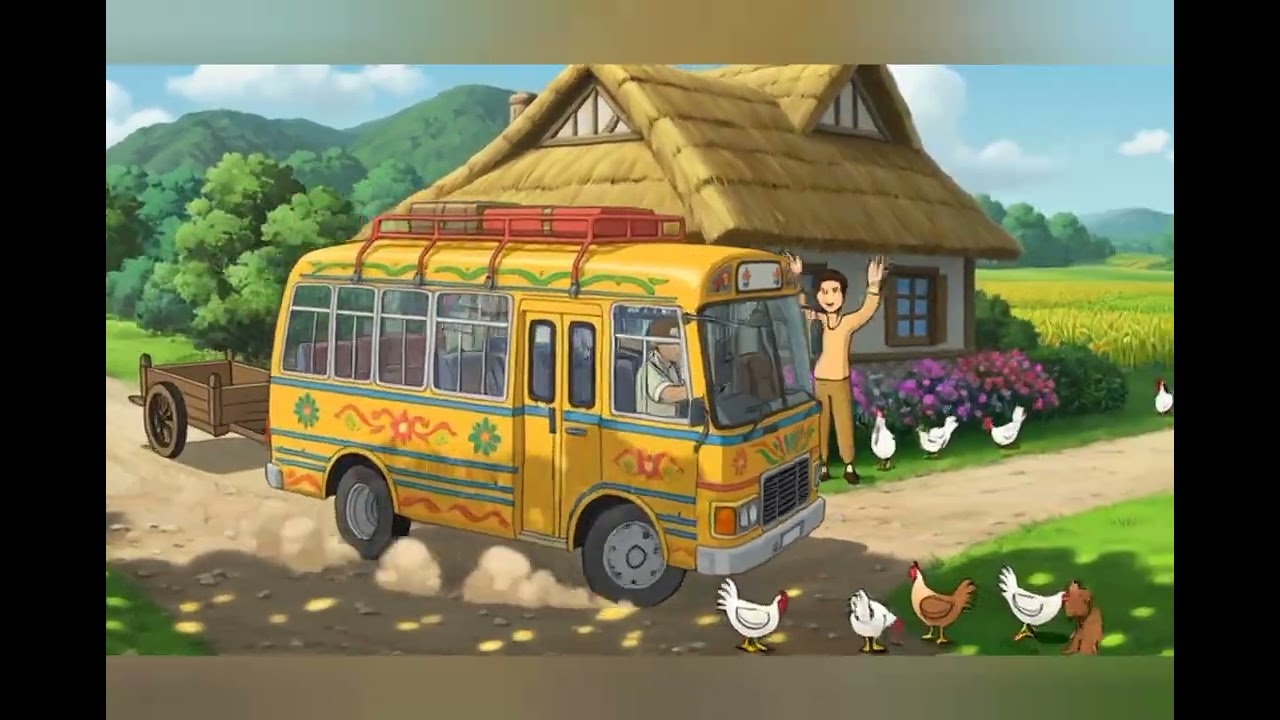 Cozy Travel #mini bus camping#faimly travel in bus#ghibli studio 