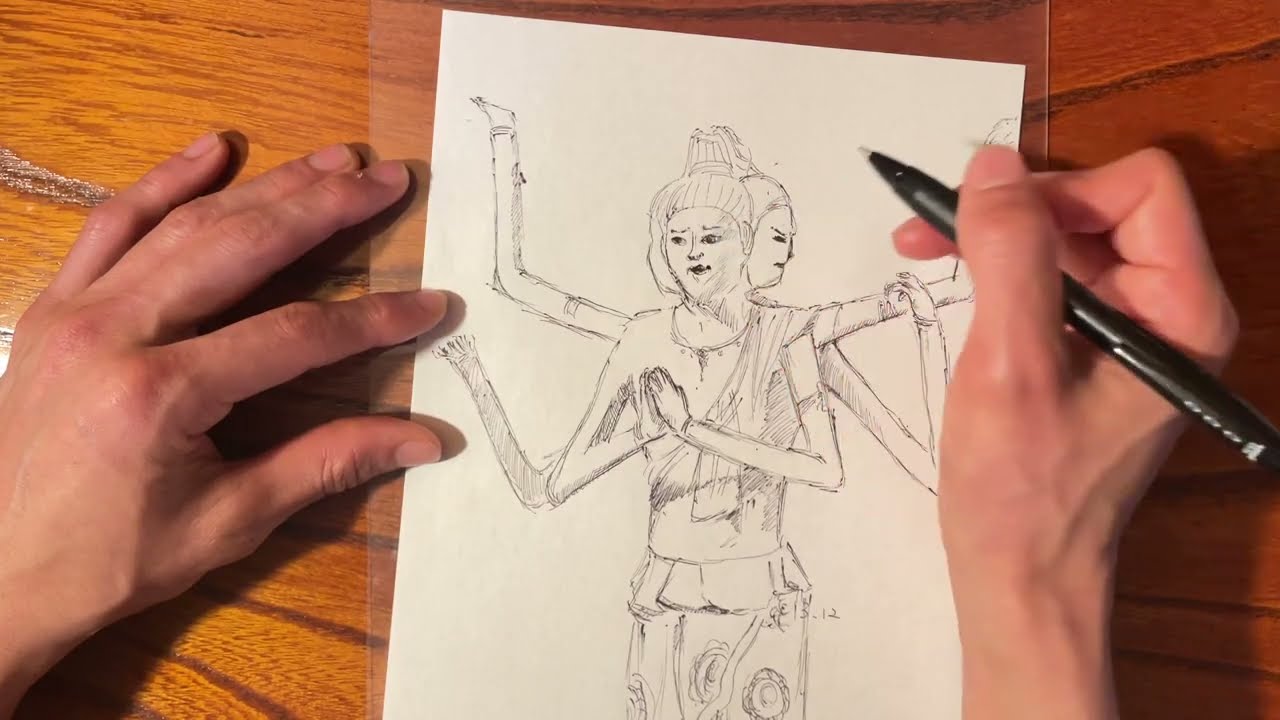 阿修羅像その４