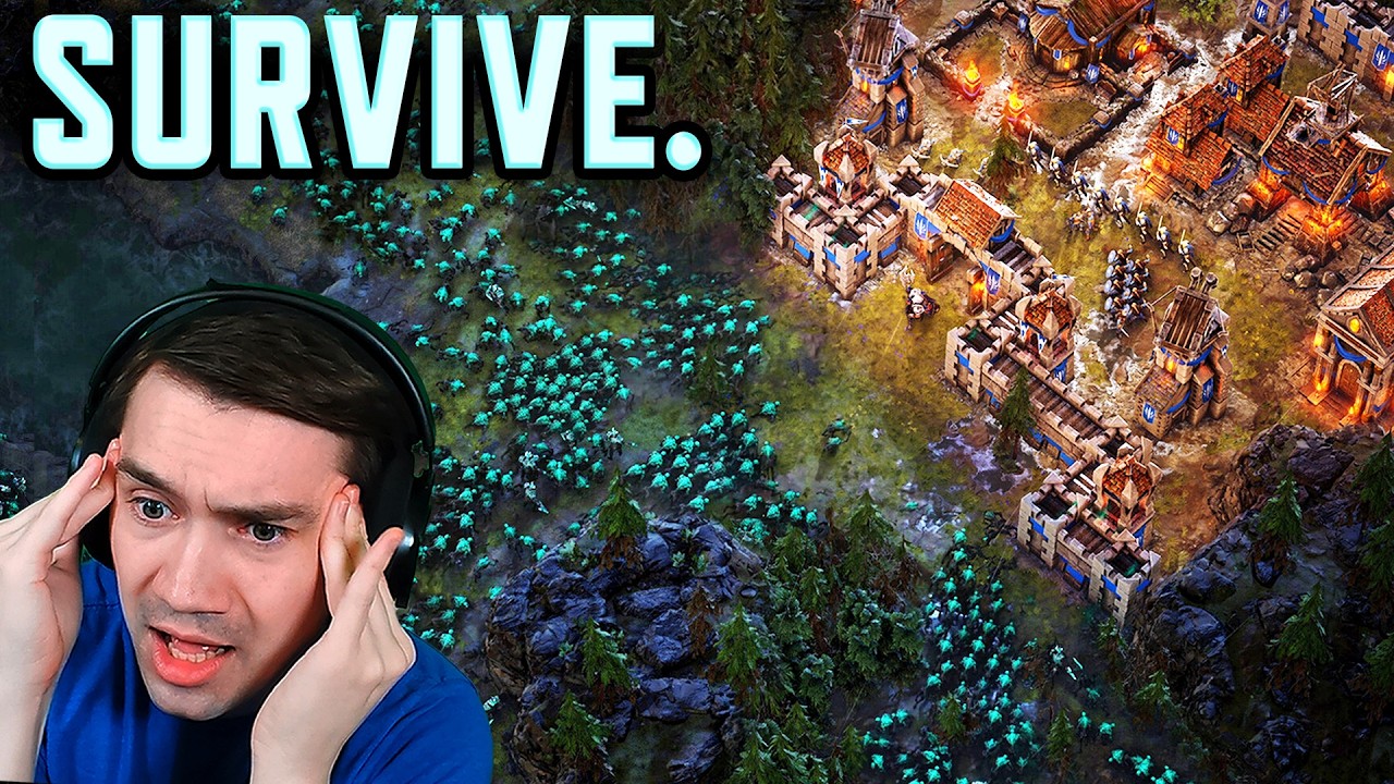 NEW RTS GAME! Age of Darkness: Final Stand Multiplayer With Lowko! #ad