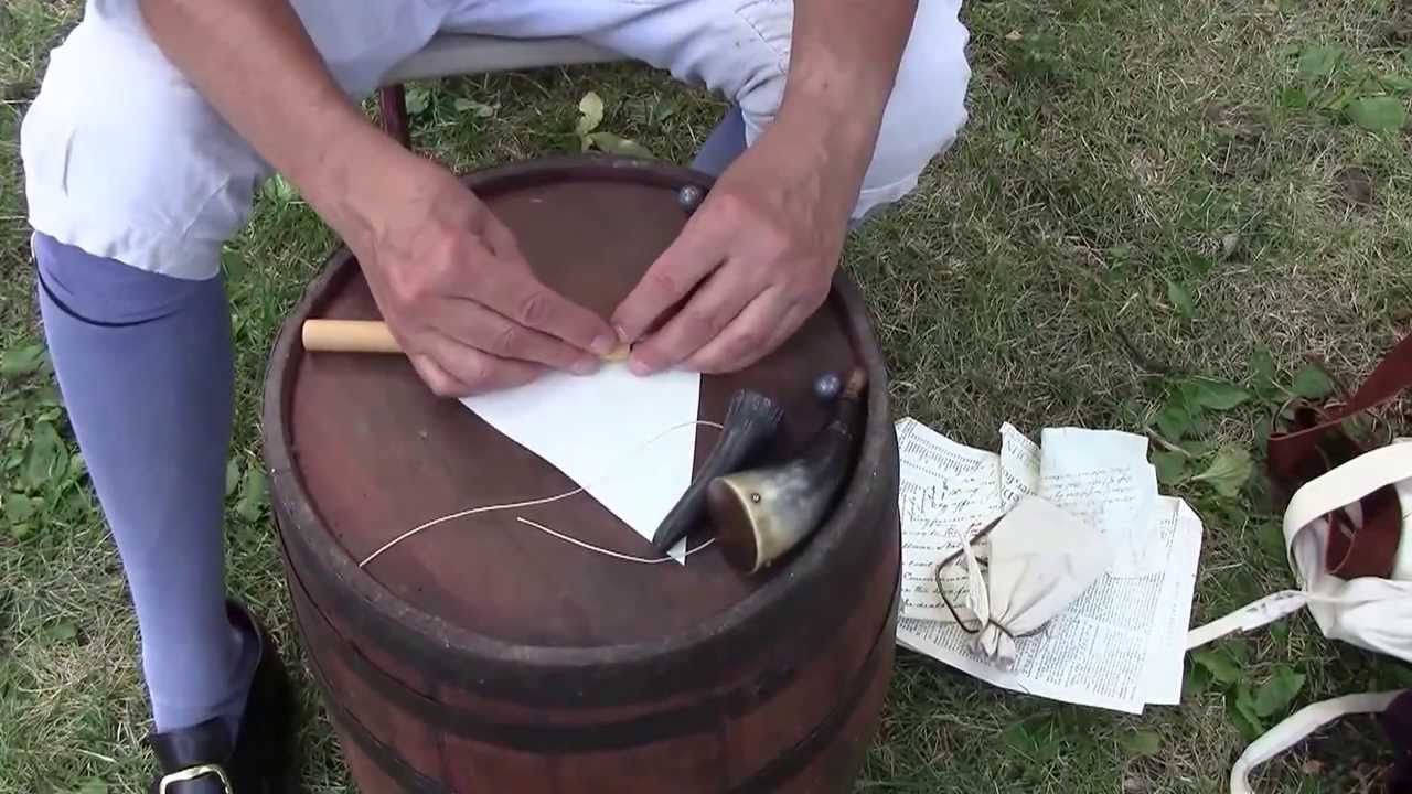 Revolutionary War Cartridge-making