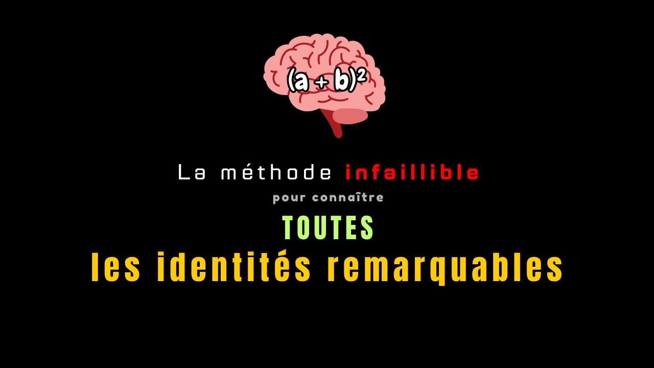 La m&eacute;thode infaillible pour conna&icirc;tre toutes ses identit&eacute;s remarquables