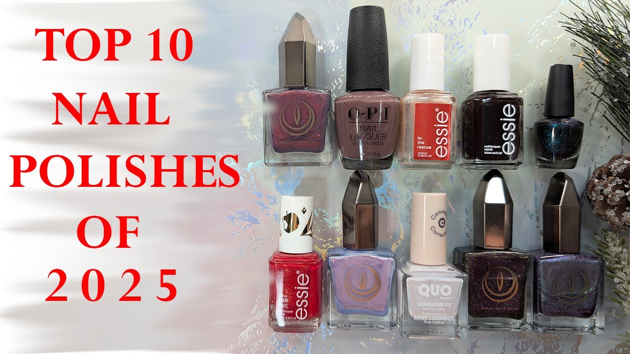 BEST NAIL POLISHES OF 2025 | Swatches on the Natural Nails | Perfect Nails At Home