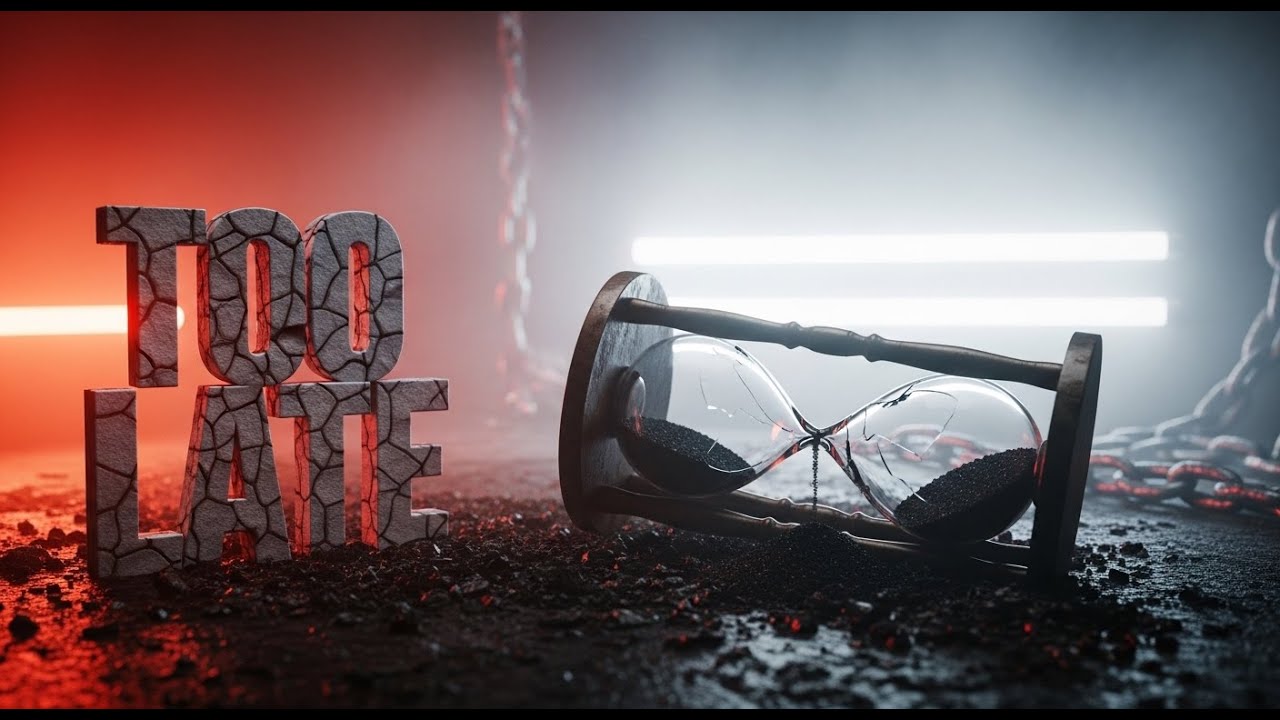 TOO LATE (Official Music Video) |The cost of never saying 