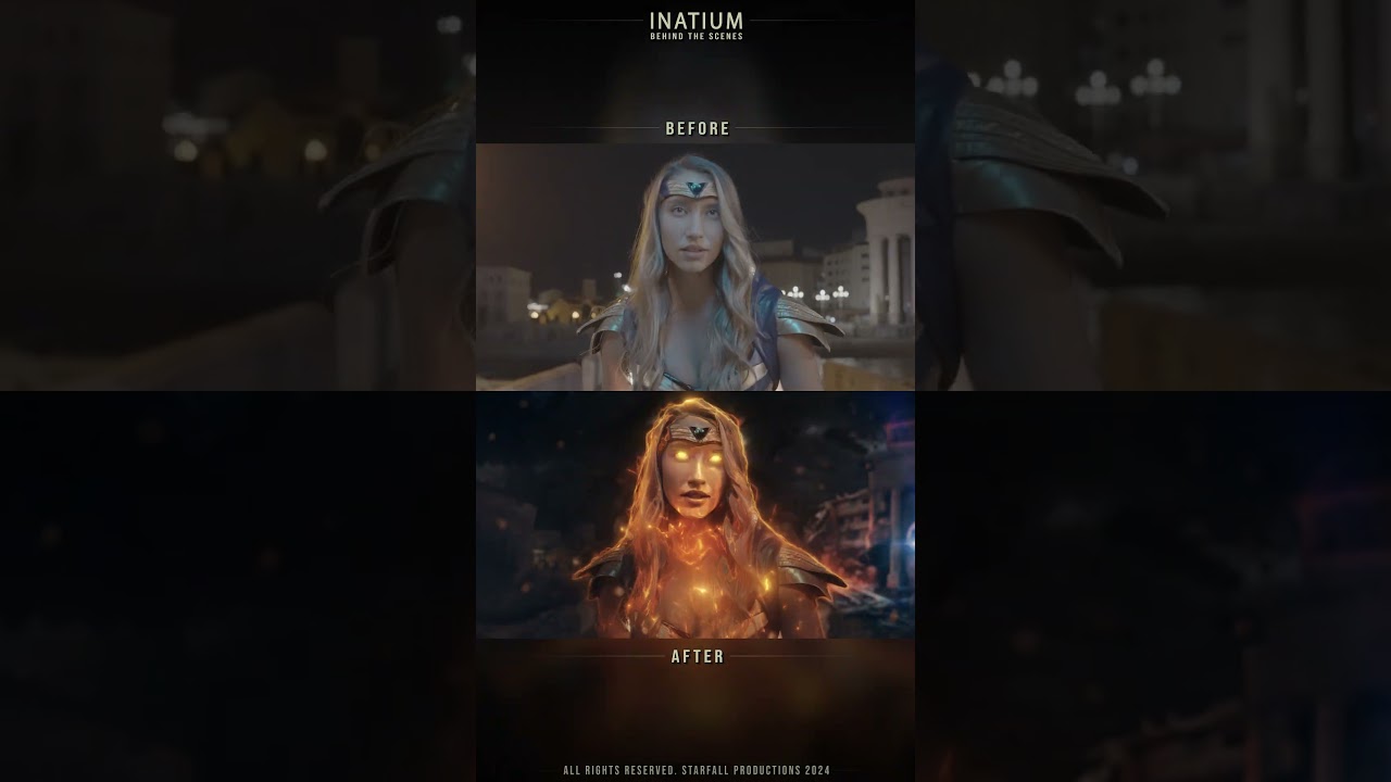 Inatium - Sci-Fi Short in UE5 (Before & After BTS) 