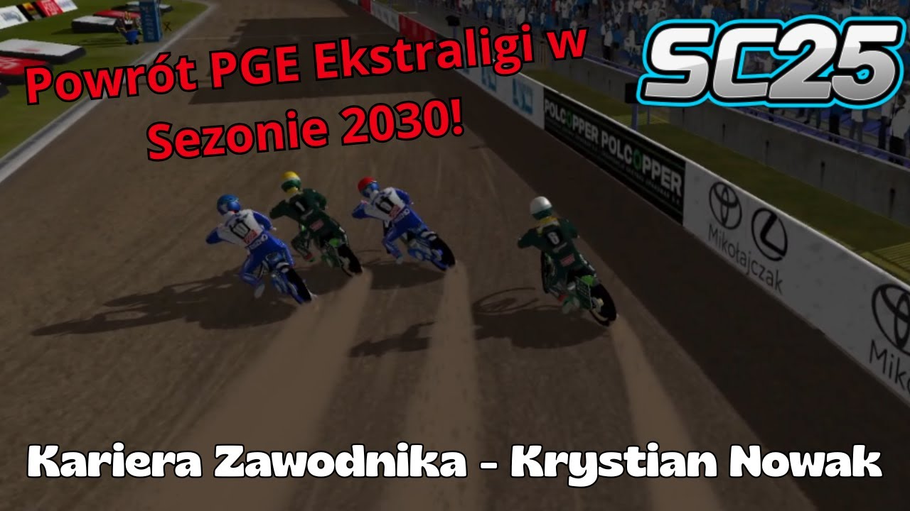 Powrót PGE Ekstraligi w Sezonie 2030! Speedway Challenge 25 Kariera Zawodnika Krystian Nowak #40
