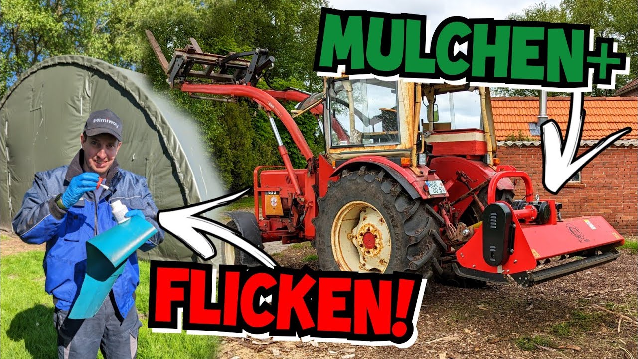 Reparaturversuch an der Rundbogenhalle! | Chinamulcher wieder im Einsatz | IHC 633 | Mr. Moto