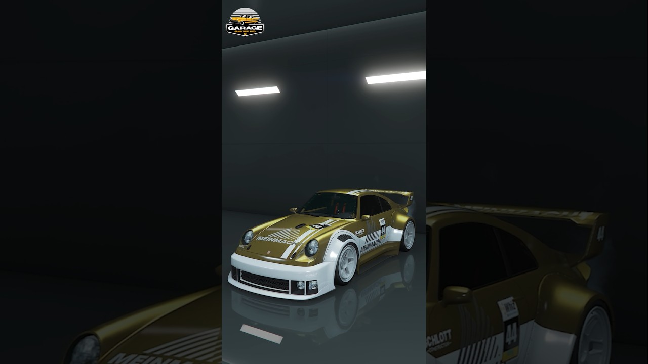 Pfister Comet Retro Custom Customization (Rauh-Welt Porsche 911 930) - GTA 5 Online #shorts