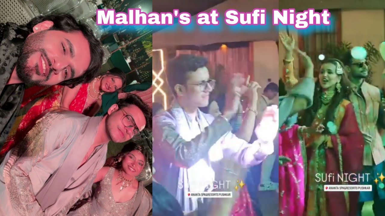 Triggered insaan ruchika rathore Abhishek Malhan,Dimple Malhan vlogs at Sufi Night ❤️