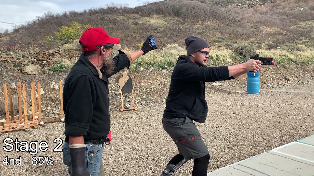 USPSA Match - LTD Nov 2021 - Carry Optics Master - 1st Overall - Shooting from Concealment (AIWB)