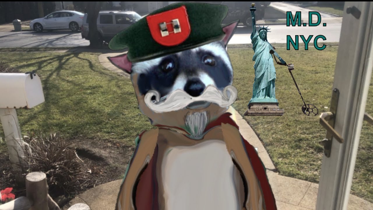 Metal Detecting NYC: Final Hunt, 2021 A Year In Review, Trash Panda Spectacular