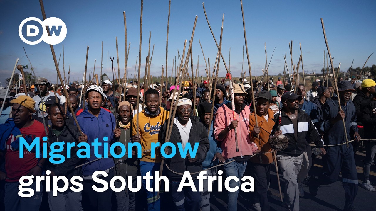 Migration row rattles South Africa amid rising anti-migrant protests | DW News