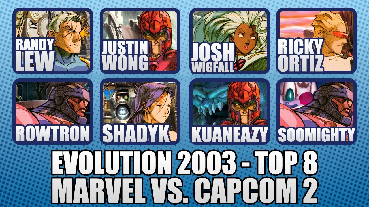 EVO 2003 - Marvel vs. Capcom 2 - TOP 8
