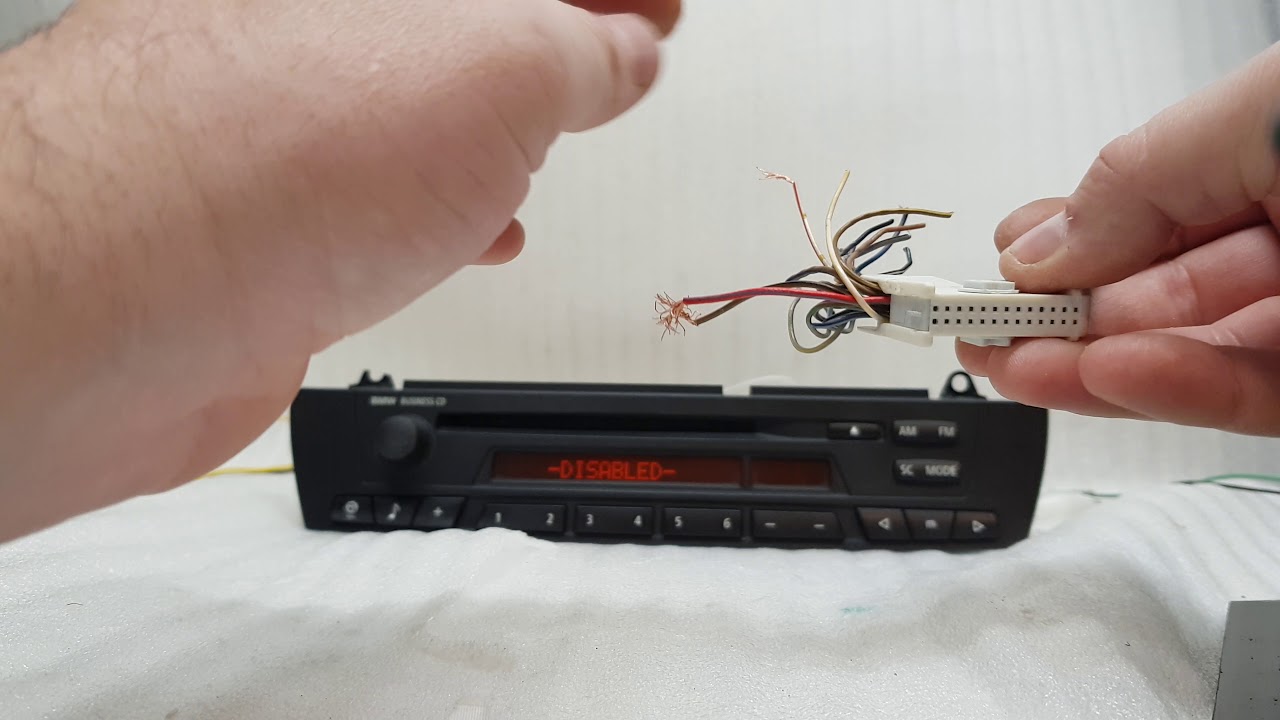 BMW Business cd disabled off