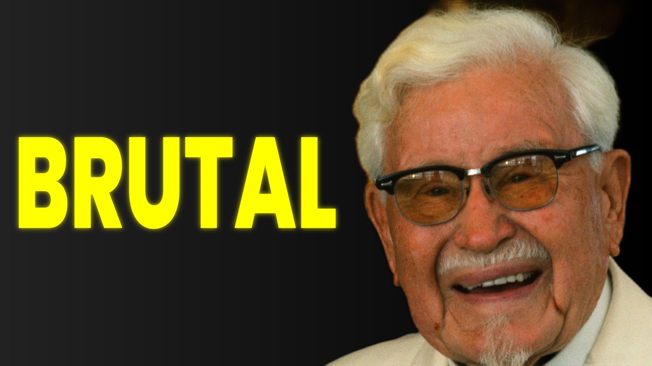 KFC Founder SLEPT In His Car At Age 65