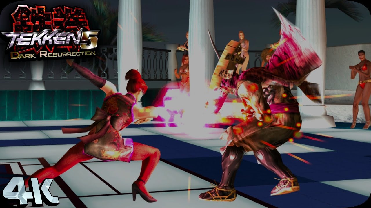 Anna Williams Survival Tekken 5 Dark Resurrection PS3 Edition 4K 60 FPS