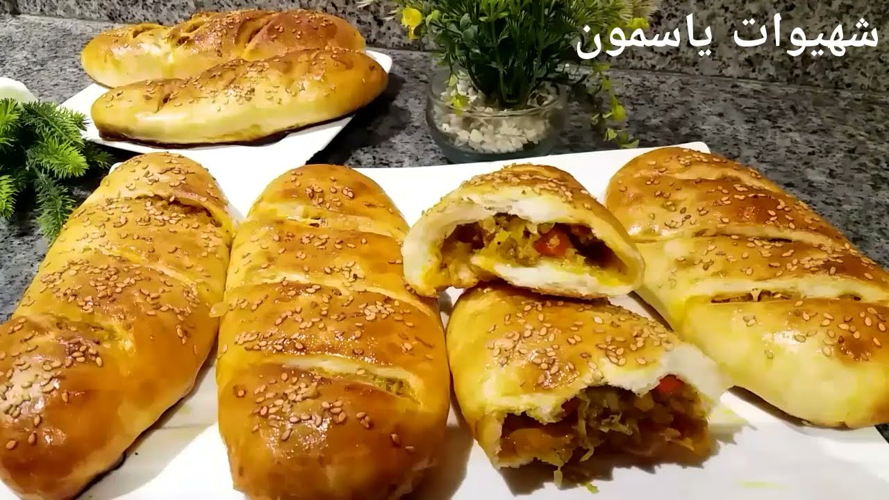 سندويتشات الباكيط بحشوة رائعة / #ميني_باكيط_معمر لفطور رمضان / #فطائر