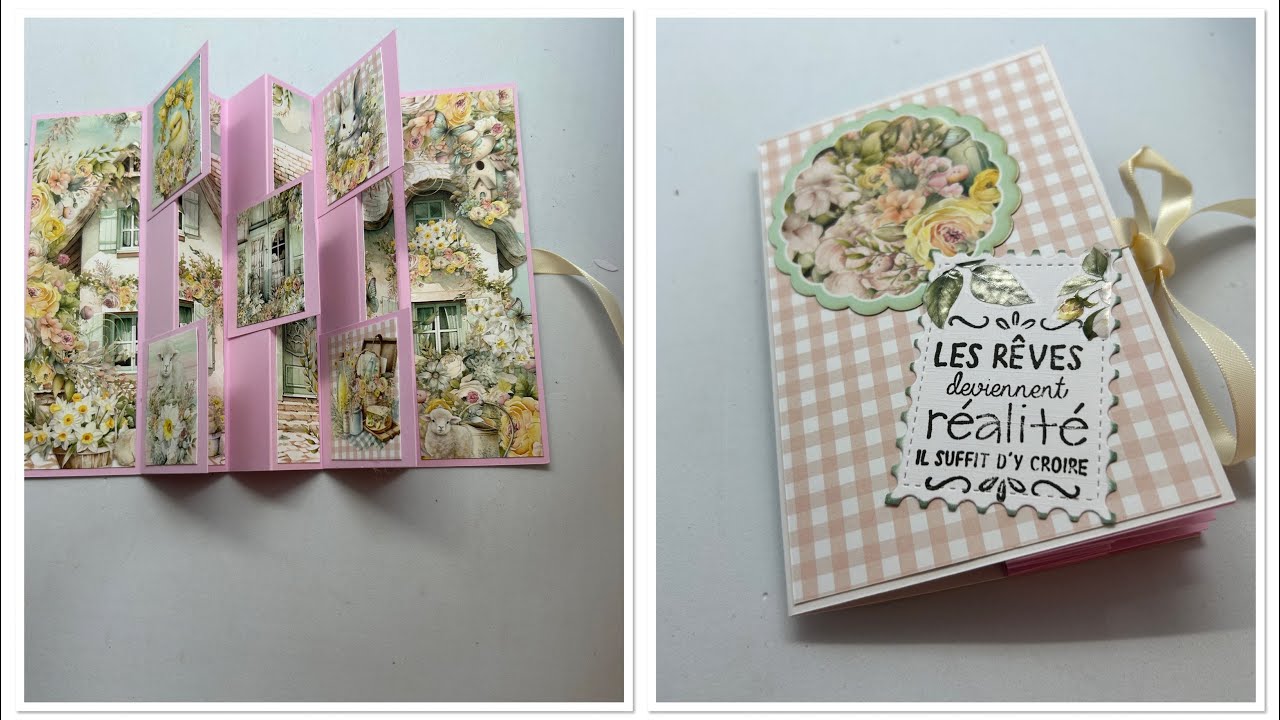 Tuto carte accordéon// effet wahouuuu