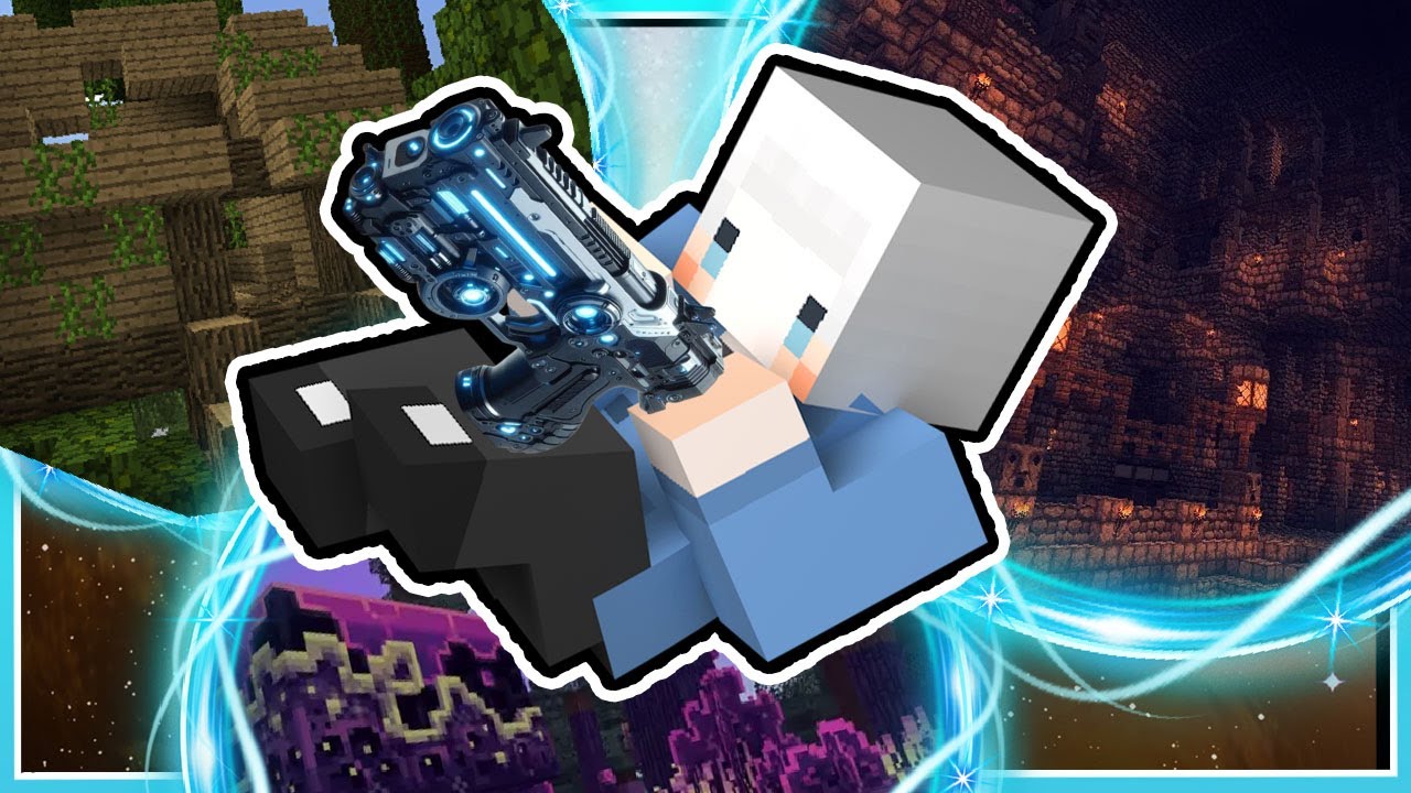 全新模組生存系列😀無敵光影美景都可以當桌布使用❗加油我的電腦😭 | Minecraft 我的世界  四次元槍砲#1