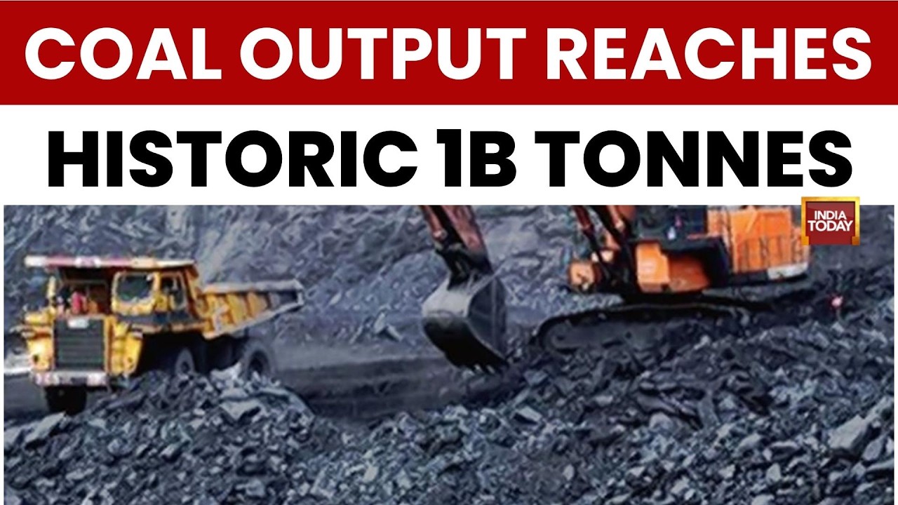 India's Coal Revolution! 1 Billion Tonnes Production Milestone Achieved | Energy Success Story