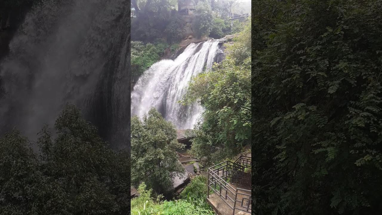 Huluganga waterfall in knuckles range