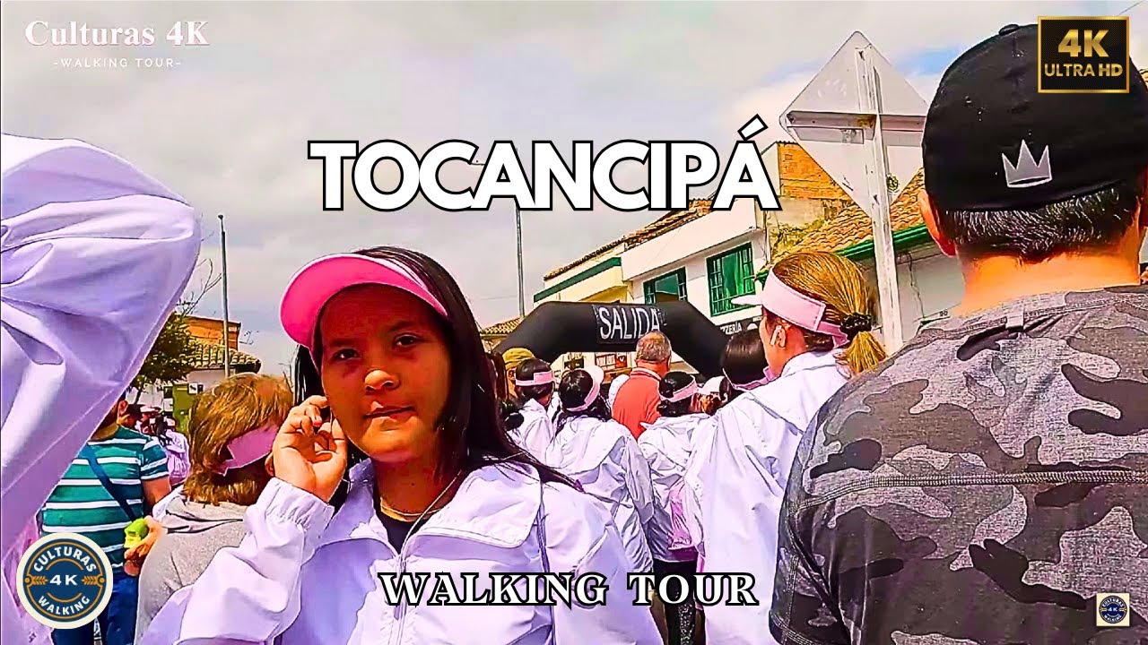 POV Walking Tour [ TOCANCIPA/CUNDINAMARCA/ COLOMBIA ] Culturas 4K